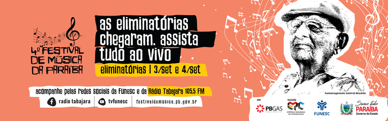 Banner Eliminatórias - Festival 2021