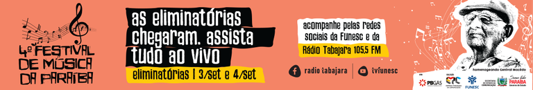 Banner Festival de Música (eliminatórias)